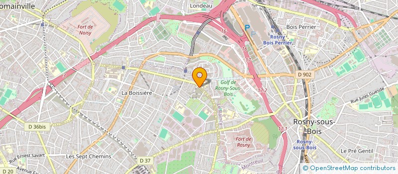 localisation de l'entreprise SMA SUSHI 2.0 à ROSNY-SOUS-BOIS