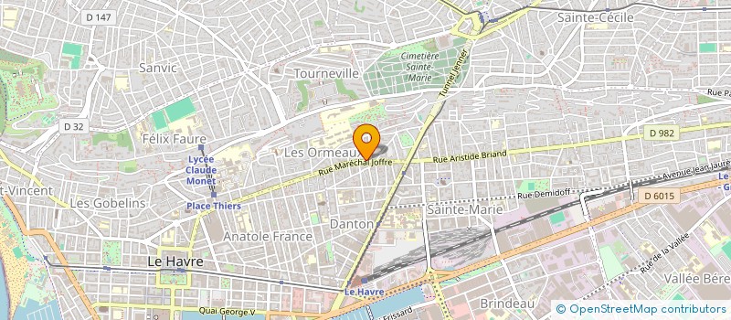 localisation de l'entreprise SMAAAASH LE HAVRE  LE HAVRE