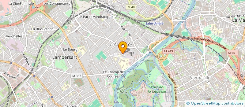 localisation de l'entreprise SMAAC à LAMBERSART