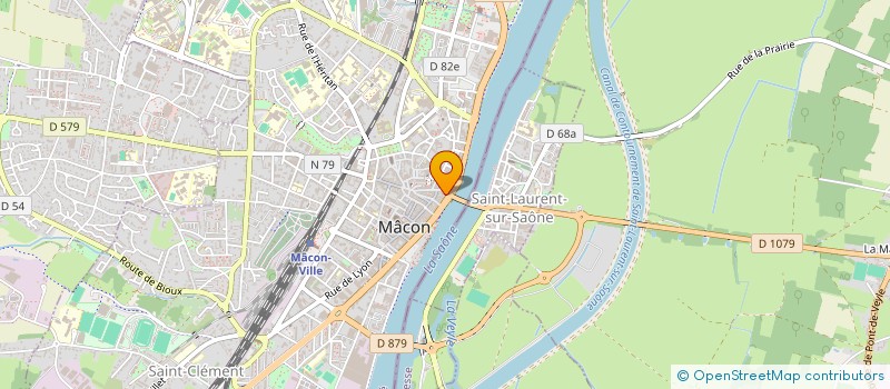 localisation de l'entreprise SMAB&CO à MACON