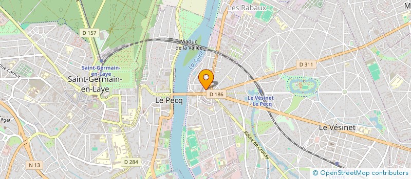 localisation de l'entreprise SMAB ENGINEERING à LE VESINET