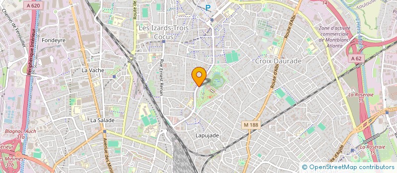 localisation de l'entreprise SMABE à TOULOUSE
