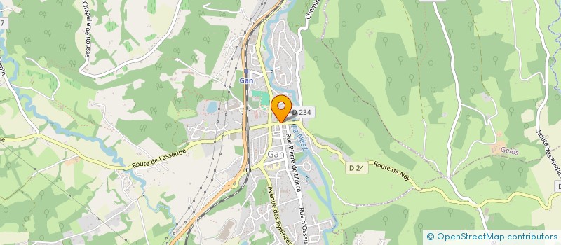 localisation de l'entreprise SMAC  GAN