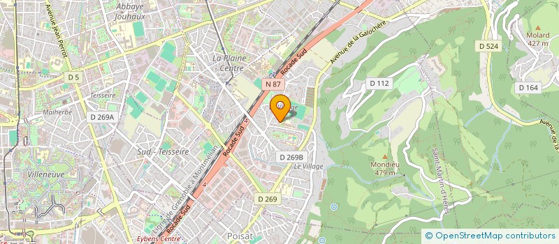 localisation de l'entreprise SMAC  SAINT-MARTIN-D'HERES