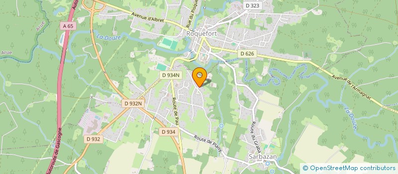 localisation de l'entreprise SMAC  SARBAZAN