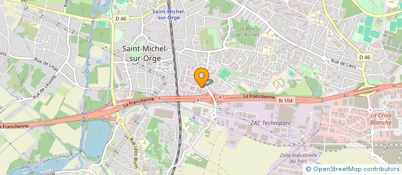 localisation de l'entreprise SMAC FRANCE à SAINT-MICHEL-SUR-ORGE