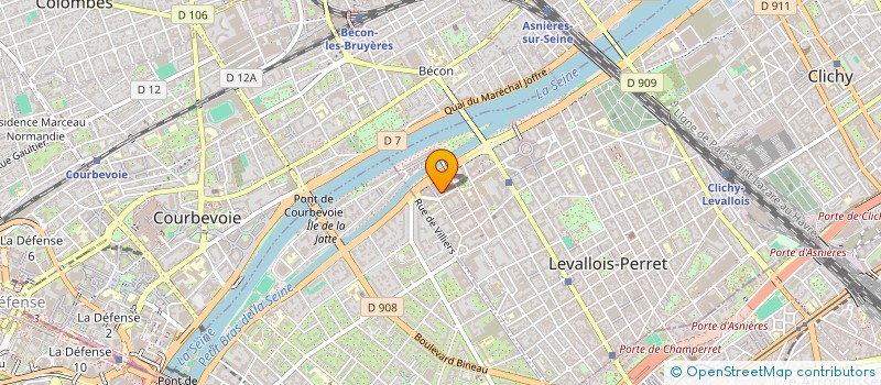 localisation de l'entreprise SMAC INVEST à LEVALLOIS-PERRET
