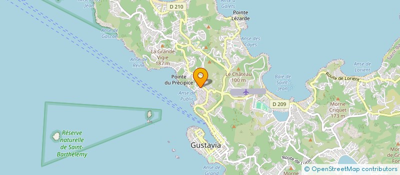 localisation de l'entreprise SMAC SBH à SAINT BARTHELEMY