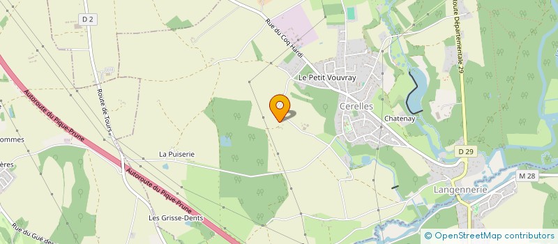 localisation de l'entreprise SMACCAF  CERELLES