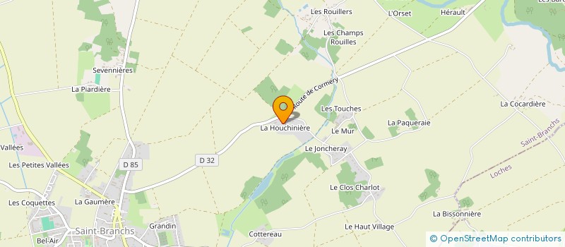 localisation de l'entreprise SMACH  SAINT-BRANCHS