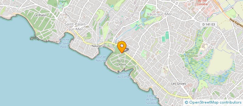 localisation de l'entreprise SMACH  VAUX-SUR-MER