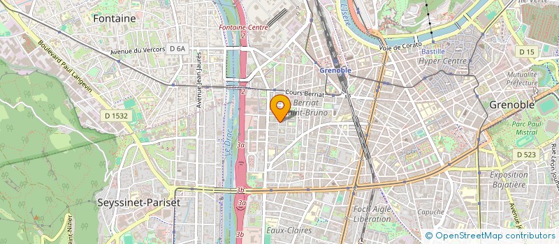 localisation de l'entreprise SMACIARZ & CARRILLO  GRENOBLE