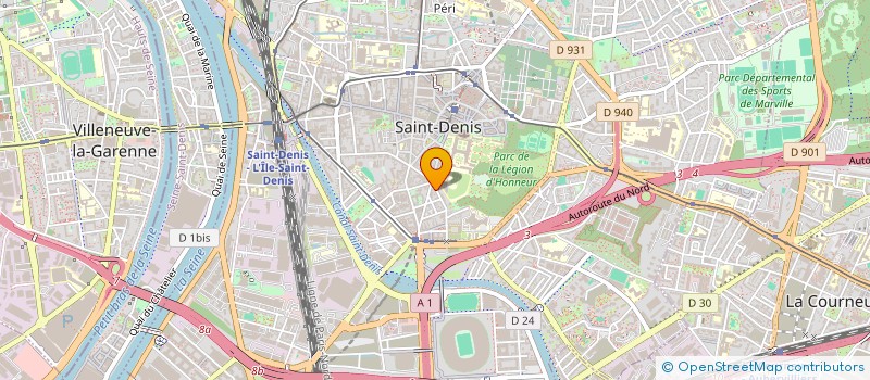 localisation de l'entreprise SMACK LOUDJ à SAINT-DENIS