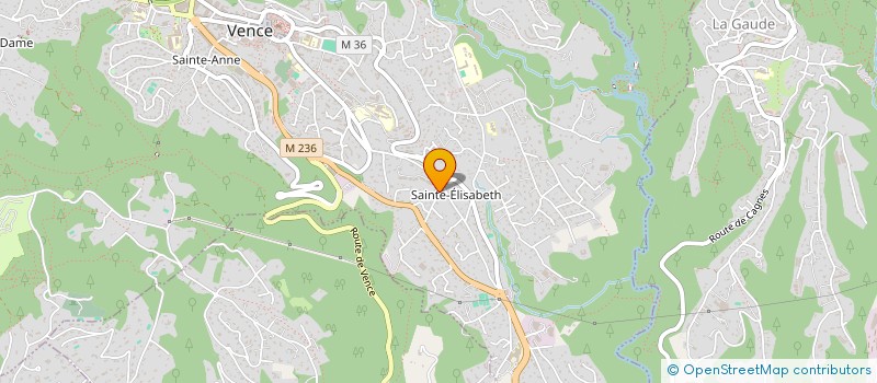 localisation de l'entreprise SMACKE  VENCE