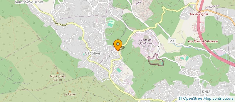 localisation de l'entreprise SMACKER  PEYPIN