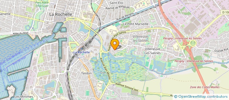 localisation de l'entreprise SMAD  LA ROCHELLE