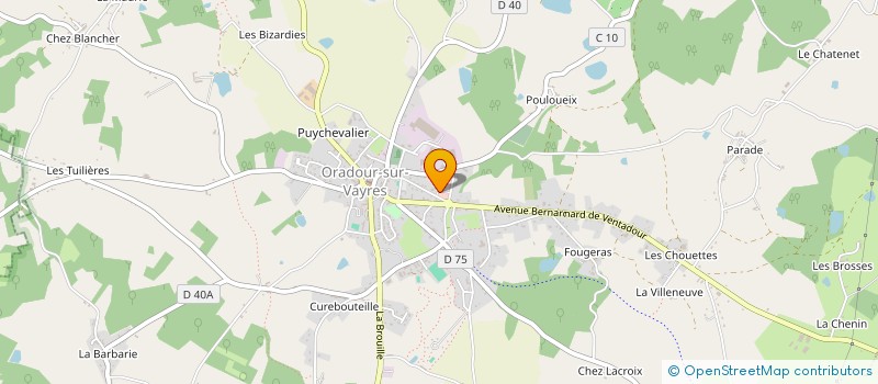 localisation de l'entreprise SMADOUR à ORADOUR-SUR-VAYRES