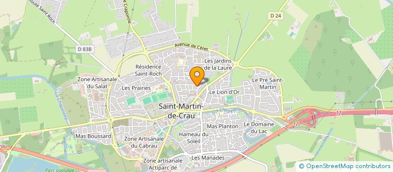 localisation de l'entreprise SMAEDK à SAINT MARTIN DE CRAU