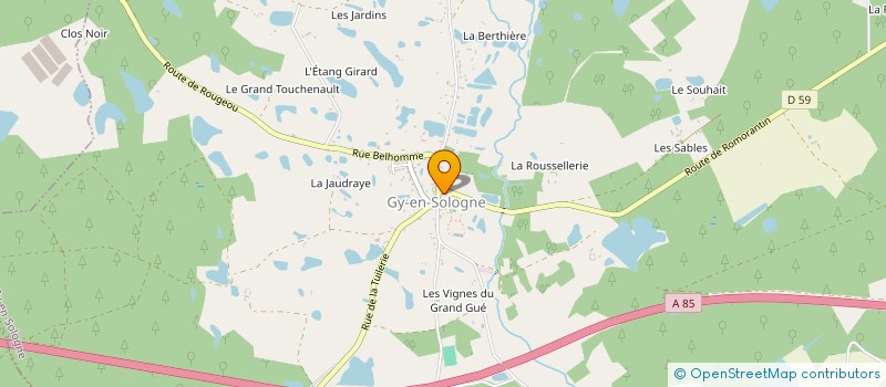 localisation de l'entreprise SMAEP DE COURMEMIN - VERNOU-EN-SOLOGNE  VERNOU-EN-SOLOGNE