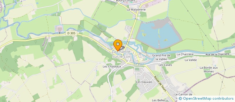 localisation de l'entreprise SMAEP DE LA REGION LOIR-BRAYE ET DEME à LA CHARTRE-SUR-LE-LOIR