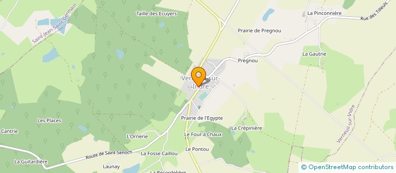 localisation de l'entreprise SMAEP DE LA TOURAINE DU SUD à SAINT-FLOVIER