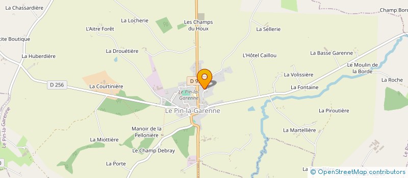 localisation de l'entreprise SMAEP DU PIN-LA-GARENNE, COULIMER à LE PIN-LA-GARENNE