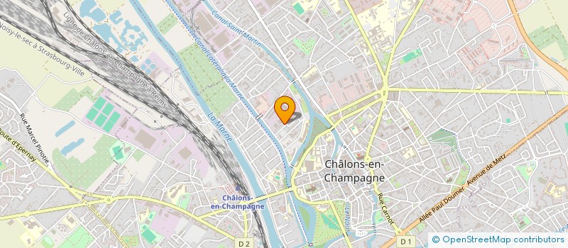 localisation de l'entreprise SMAF&CO  CHALONS-EN-CHAMPAGNE