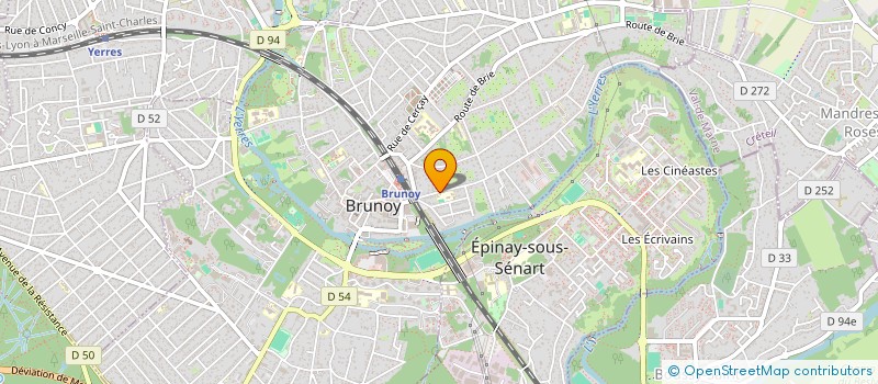 localisation de l'entreprise SMAGS  BRUNOY