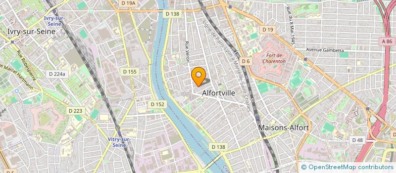 localisation de l'entreprise SMAI DISTRIBUTION à ALFORTVILLE