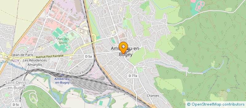 localisation de l'entreprise SMAID  AMBERIEU-EN-BUGEY