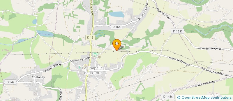 localisation de l'entreprise SMAILI FRERES GESTION IMMOBILIERE  LA CHAPELLE-DE-LA-TOUR