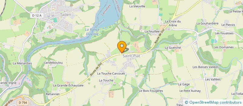 localisation de l'entreprise SMAILI INDIVISION  LANVALLAY