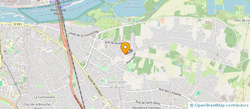 localisation de l'entreprise SMAL  SAINT-JEAN-LE-BLANC