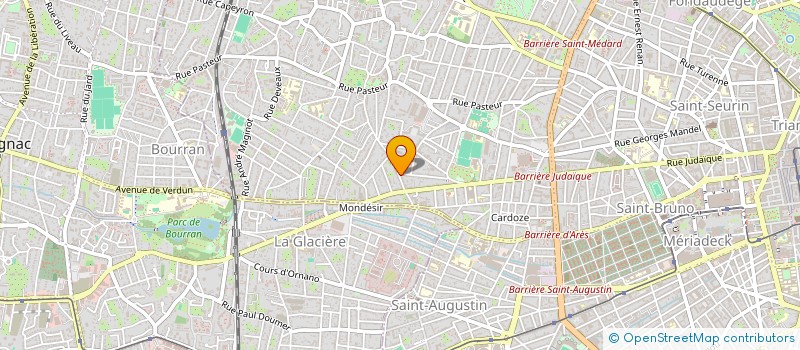 localisation de l'entreprise SMALA WRB  LE BOUSCAT