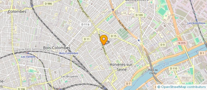 localisation de l'entreprise SMALL BEAN STUDIO  ASNIERES-SUR-SEINE