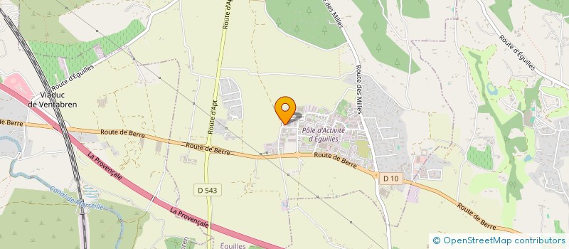 localisation de l'entreprise SMALL DROPS  EGUILLES