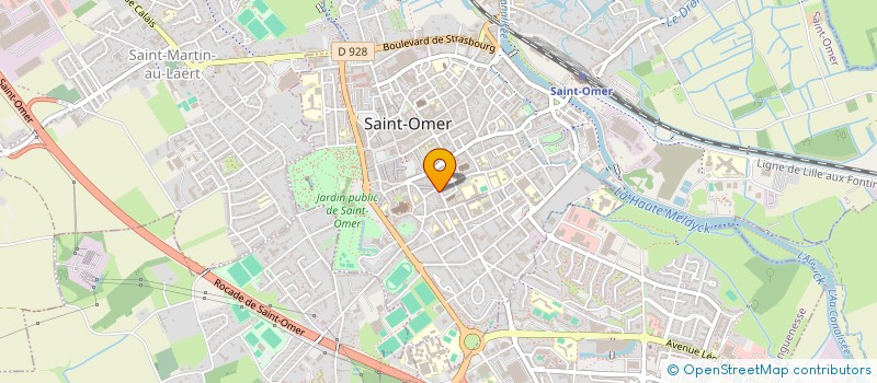 localisation de l'entreprise SMALL ISLAND  SAINT-OMER