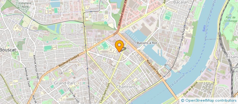localisation de l'entreprise SMALL ROCKET à BORDEAUX