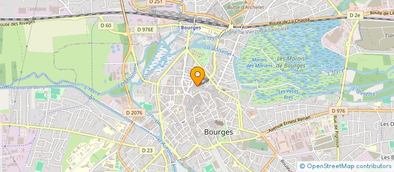 localisation de l'entreprise SMALLVILLE  BOURGES