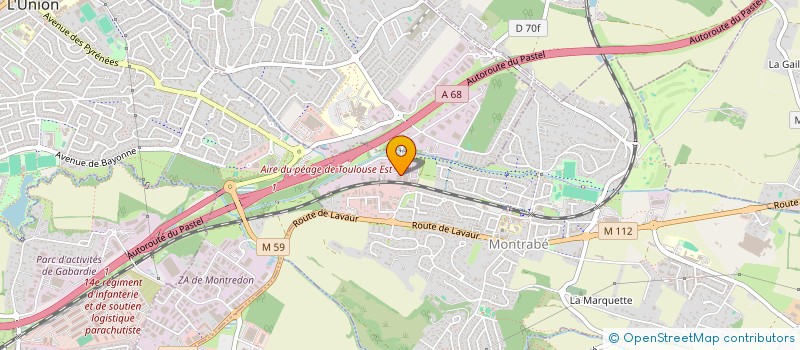 localisation de l'entreprise SMALOT  MONTRABE