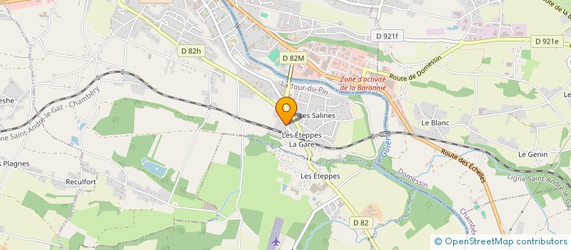 localisation de l'entreprise SMALP  LE PONT-DE-BEAUVOISIN