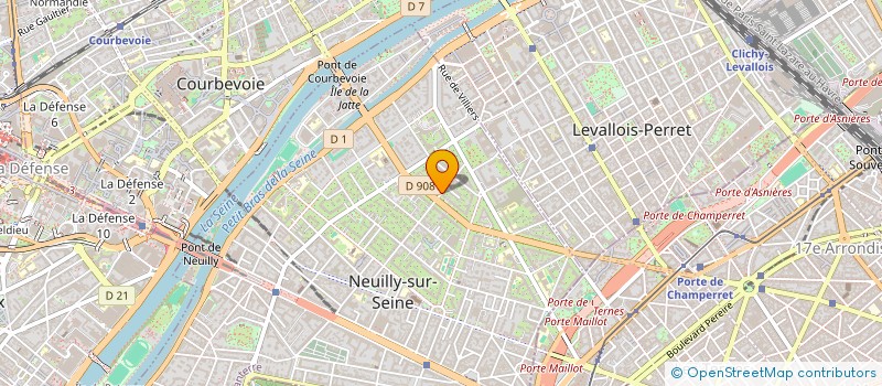 localisation de l'entreprise SMALT HORIZON à NEUILLY-SUR-SEINE