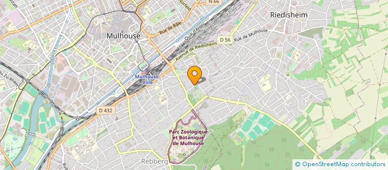 localisation de l'entreprise SMALYTIC à MULHOUSE