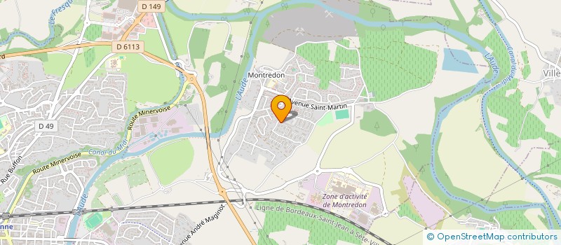 localisation de l'entreprise SMAM à CARCASSONNE