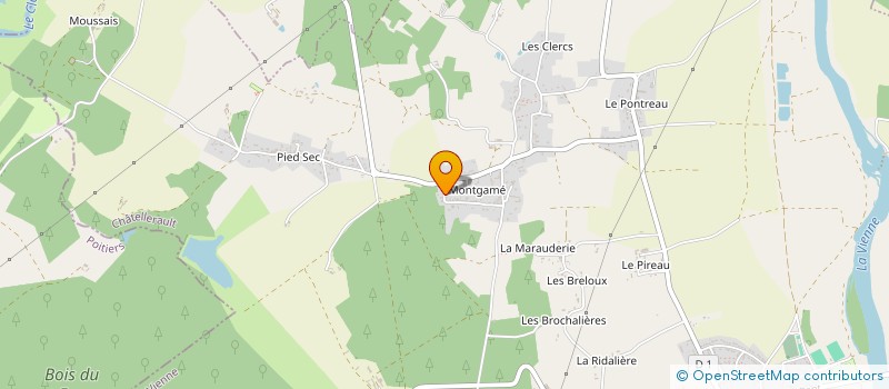 localisation de l'entreprise SMAN  MONTHOIRON