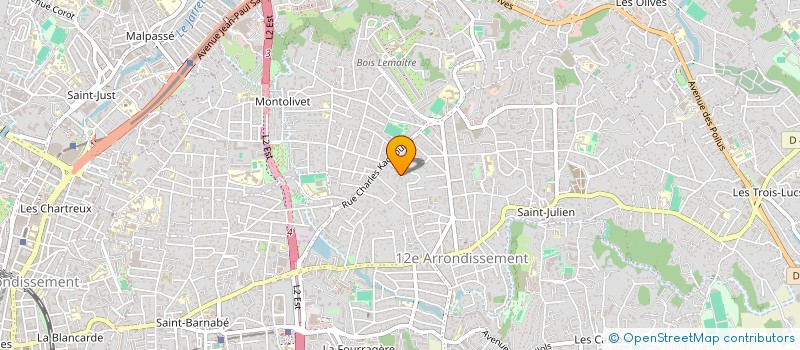 localisation de l'entreprise SMAP INNOV à MARSEILLE