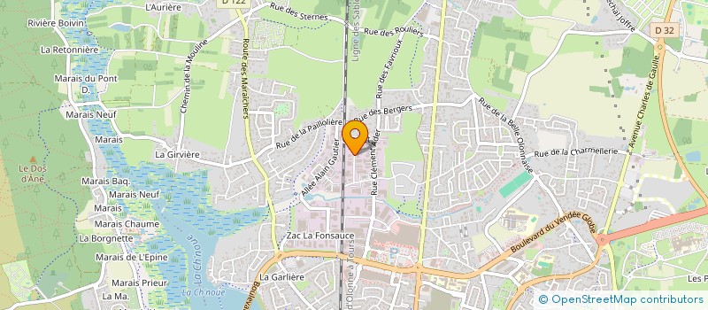 localisation de l'entreprise SMAP PECHE à LES SABLES D'OLONNE