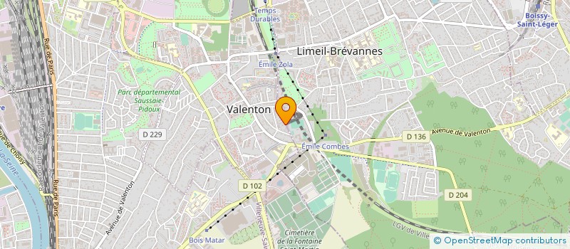 localisation de l'entreprise SMAPEN à VALENTON