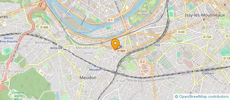 localisation de l'entreprise SMARA CONCEPT à MEUDON