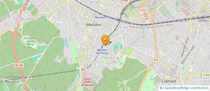 localisation de l'entreprise SMARIMMO à MEUDON